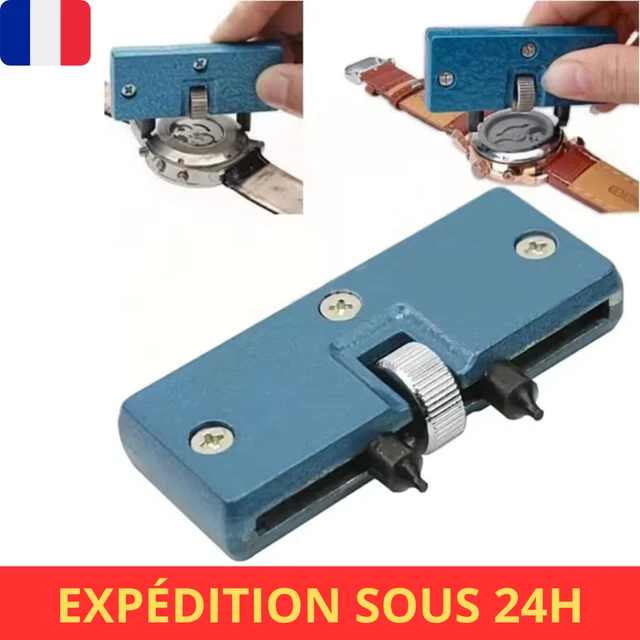Kit Outils 3 En 1 Pour Réparation Montres – Ouvre Boîtier, Démonte Dos, Réglable – Neuf Avec étiquettes