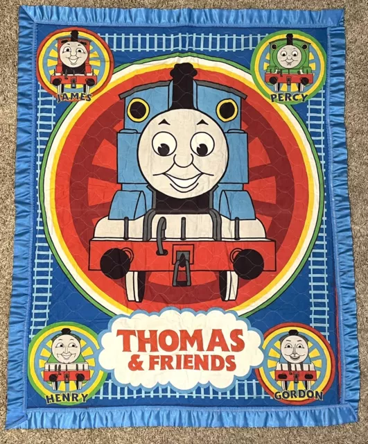 Thomas the Train Baby Blanket Quilt Comforter Thomas & Friends 42.5” x 34"