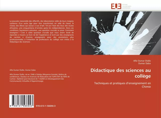 Didactique des sciences au collège Alfa Oumar Diallo (u. a.) Taschenbuch 60 S.