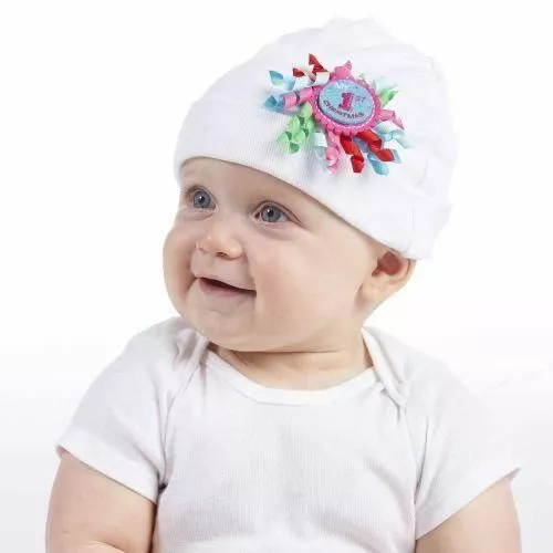 Mud Pie Holiday My First Christmas Baby Girl 1st Christmas Newborn Hat 1512045