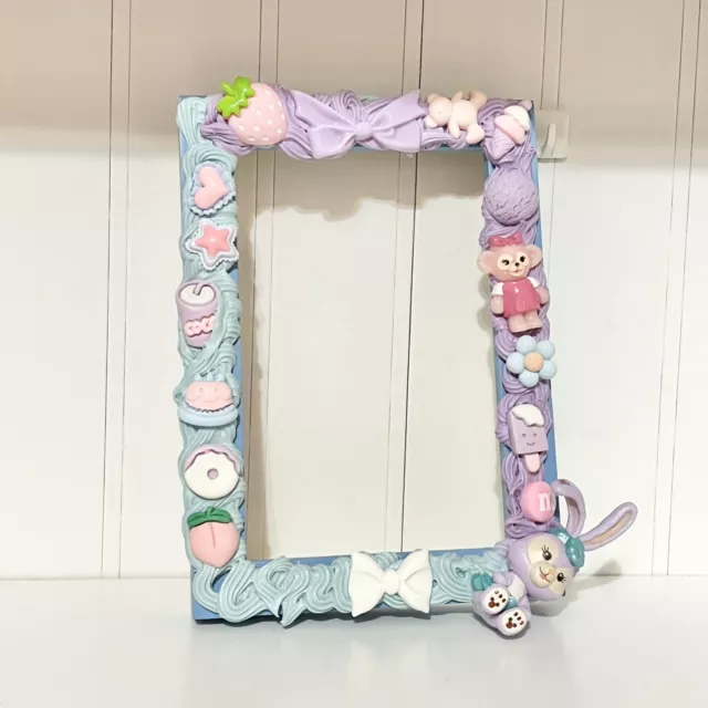Picture Frame Duffy Disney StellaLou Cabochon Resin Charm Silicone Icing Kawaii