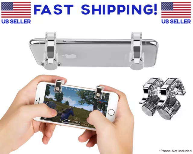 1 Pair Gaming Trigger Phone Game PUBG Mobile Controller Gamepad for Android IOS