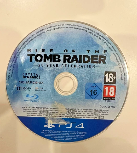 Rise of the Tomb Raider: 20 Year Celebration - Sony PlayStation 4