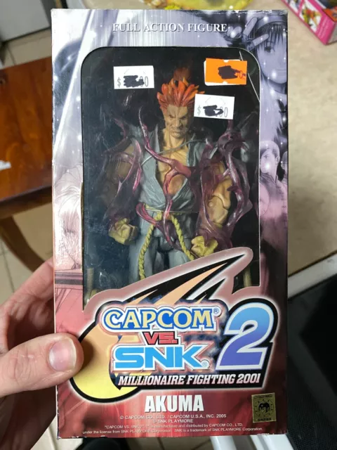 CAPCOM VS SNK 2 STREET Fighter AKUMA 6'' FIGURE PLAYGROUND MANIACS