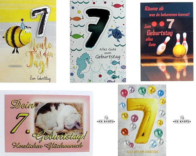 Freund Geburtstagskarte. Modernes Design 8-seitiger Einsatz Mit