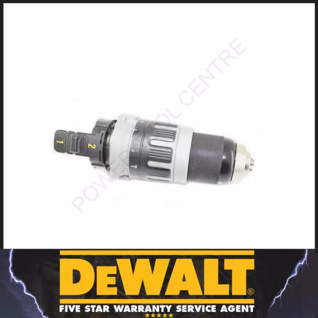 Brand New Dewalt Chuck & Gearbox For A Dcd796 Type 1+10 18v Hammer Drill N438603