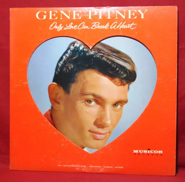 Gene Pitney Only Love Can Break A Heart Vinyl Long Play Record