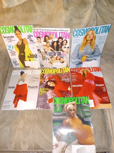 7 COSMOPOLITAN MAGAZINES 2021 2022 Current Issues Tiffany Haddish ...