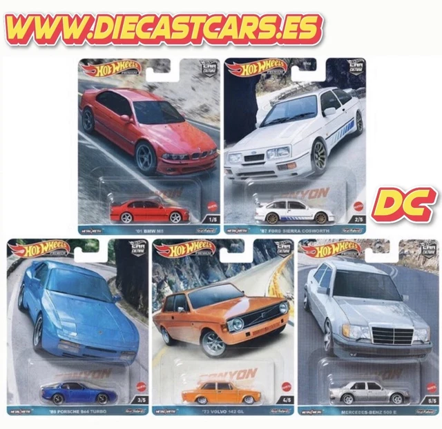 新品１０個　ホットウィール キャニオンウォリアーズ メルセデス ベンツ 500E ホットウィール キャニオンウォリアーズ メルセデス ベンツ 10個set