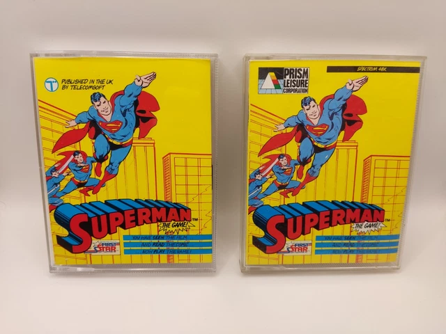 SUPERMAN THE GAME - ZX Sinclair Spectrum 48K - First Star Software £25. ...