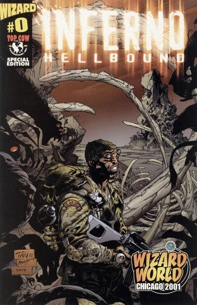 Inferno Hellbound #0 Wizard World Chicago 2001 Image Comics (VFNM 9.0/Stock Pic)