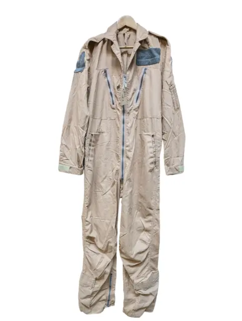 Genuine British RAF Pilot Flight Suit Coverall MK16B Sand Size 8 UK #21