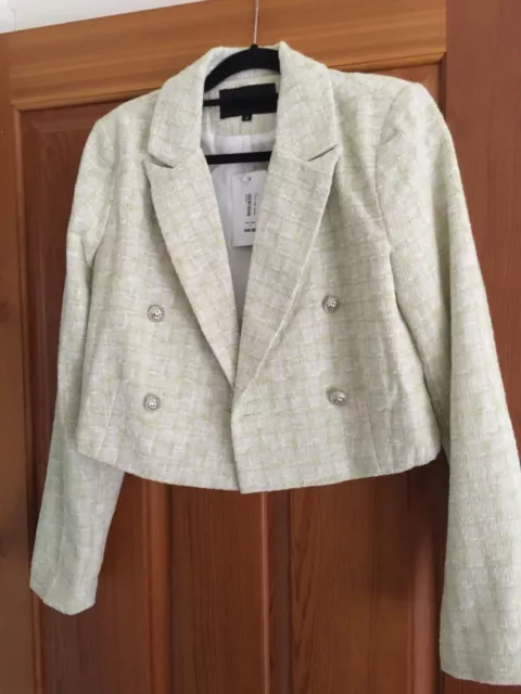 Brand New Ladies Valley Girl Light Green Jacket - Size 12