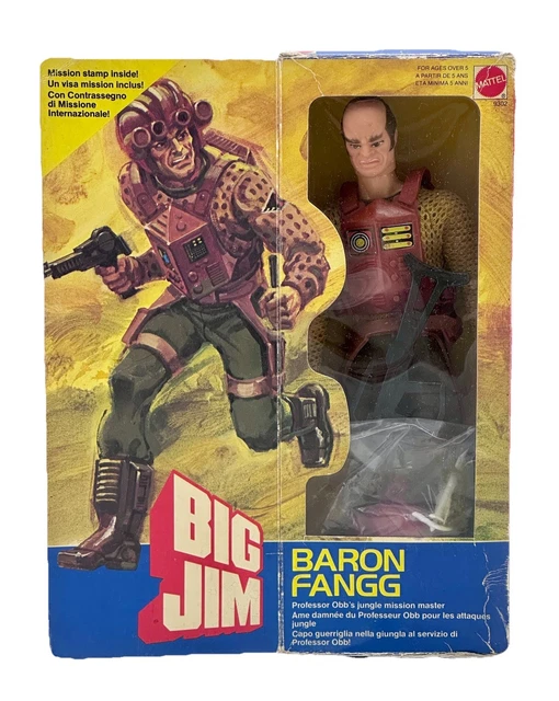 Mattel - Big Jim - Mod. 9270 - Poupée Professor Obb