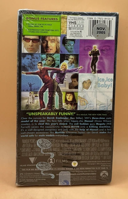 ZOOLANDER VHS 2002 Ben Stiller **SEALED NEW** **Buy 2 Get 1 Free** £15. ...