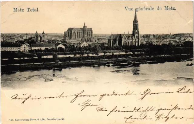 CPA AK METZ Total - Vue générale de METZ (455124)
