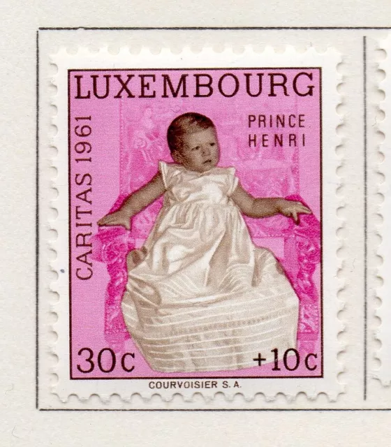 Luxembourg 1961 Early Issue Fine Mint Hinged 30c. NW-254399