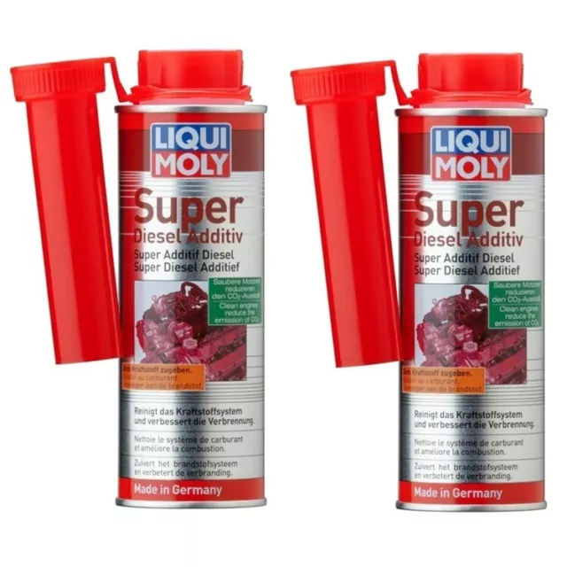 2x 250ml Liqui Moly 5120 Super Diesel Additivo