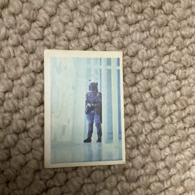 Star Wars Empire Strikes Back Sticker Bounty Hunter Boba Fett #205 FKS 1980