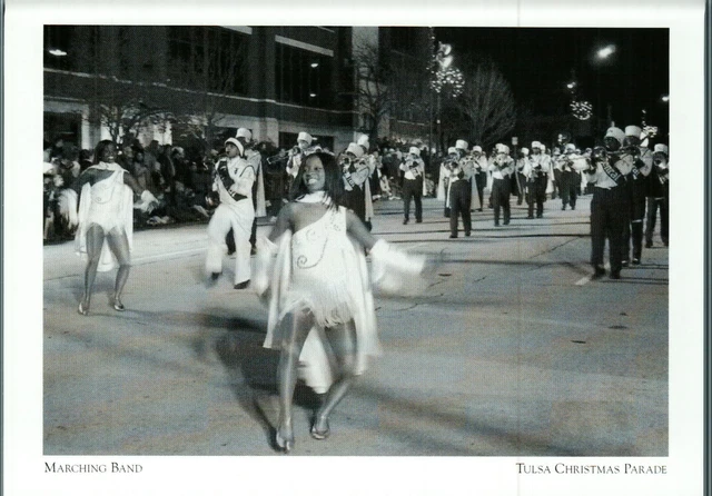 *Postcard-"Marching Band...Central High School" -2003 Parade- *Tulsa {G163-S1}