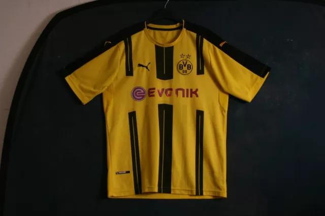 Borussia Dortmund large 2016 2017 home football shirt jersey top