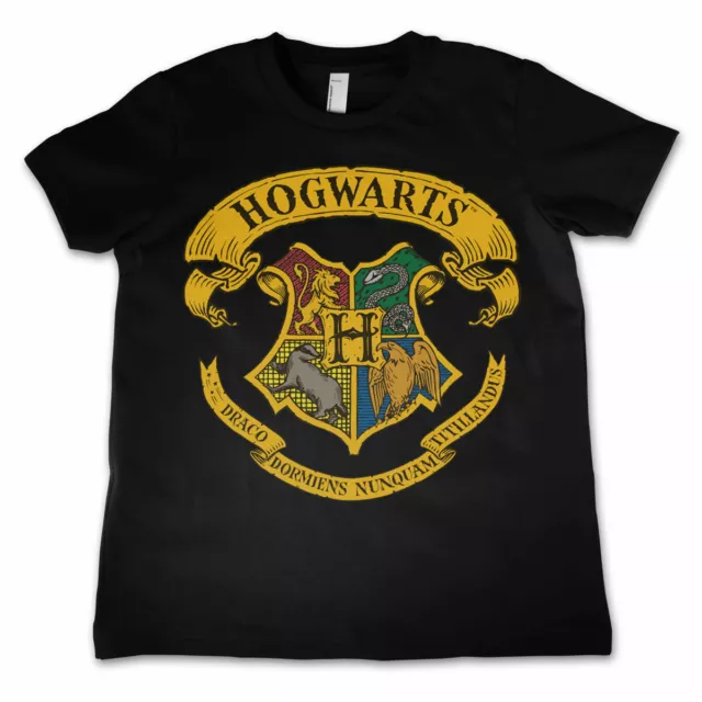 Official Harry Potter - Hogwarts Crest Kids T-Shirt, Gift for kids