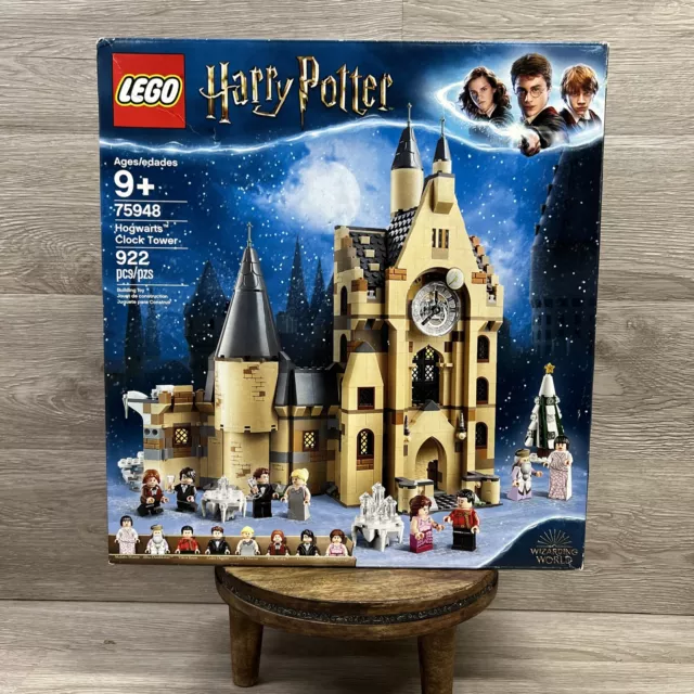 NEW RETIRED Sealed LEGO Harry Potter Hogwarts Clock Tower 75948 Build & Play Set