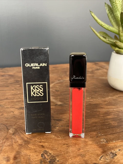 Guerlain Kiss Kiss Rossetto Liquido Finitura Opaca in L321 Madame Matte 5,8ml Nuovo