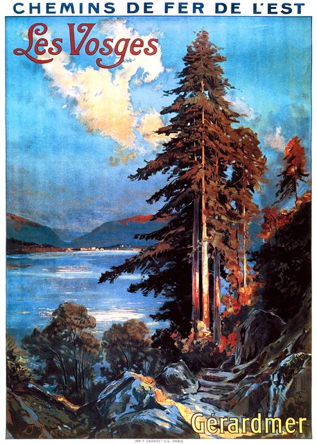 Affiche LES VOSGES 