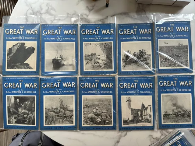 MAGAZINE - The Great War By The Rt. Hon. Winston S. Churchill Part 9 - W6 1933