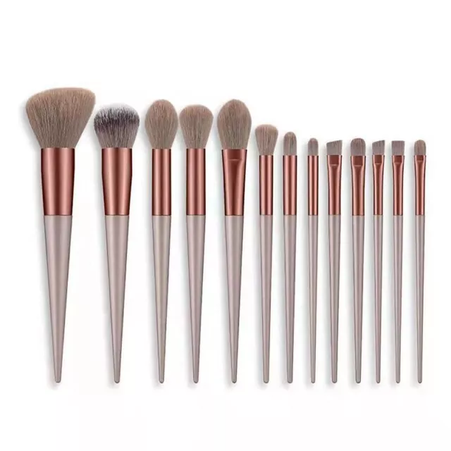 Makeup Brushes Set Kabuki Fluffy Eyeshadow Cosmetics Foundation Blush Powder