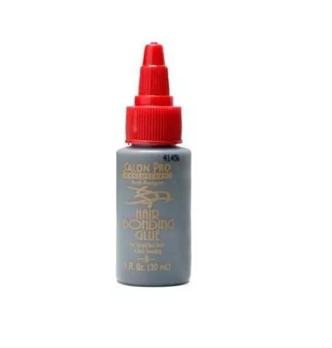 Salon Pro Hair Extension Bonding Glue Black 1 Oz (30 ml)