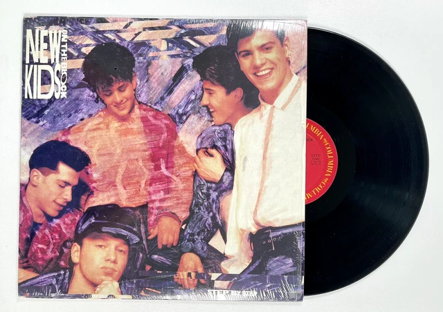NEW KIDS ON THE BLOCK Step By Step Vinyl LP Record Shrinkwrap Vintage 1990 CBS C