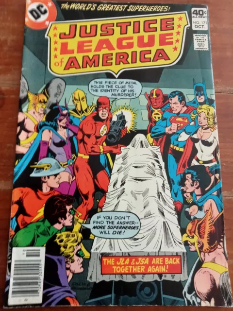 Justice League of America #171 Oct 1979 (FN) Bronze Age
