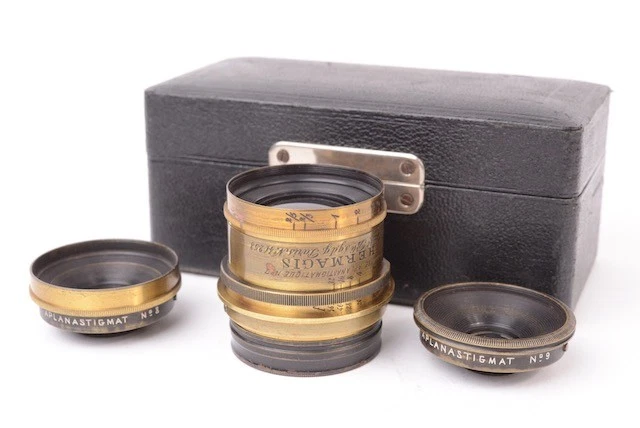 Trousse optique Hermagis N°6, objectif à combinaisons HERMAGIS
