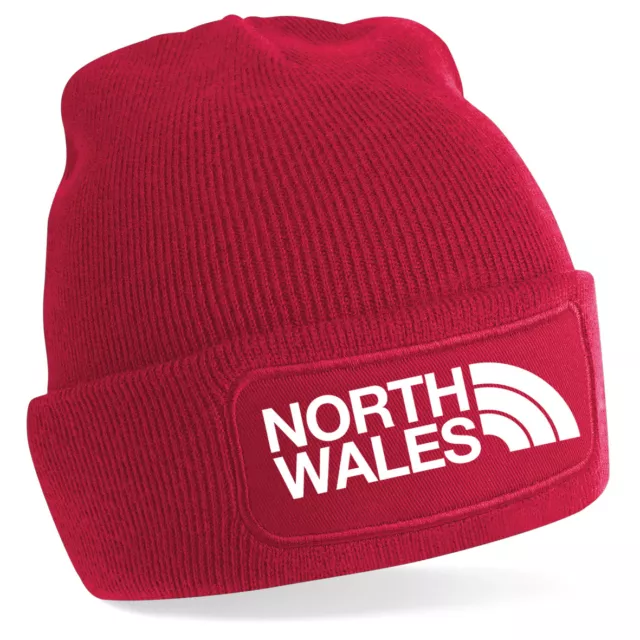 North Wales Wrexham Football Fan Rugbly Fan Welsh Beechfield Beanie 7 colours NF