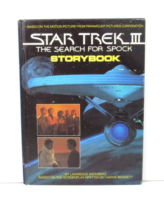 Star Trek III The Search For Spock Storybook Hardcover 1st Printing 1984