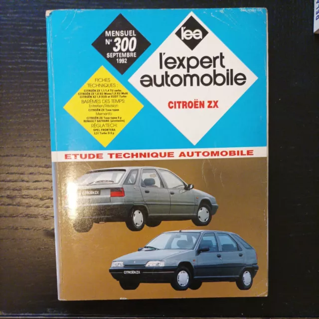 CITROEN ZX 1.1 1.4 1.6 1.9 1.9d td  essence diesel rta REVUE TECHNIQUE AUTOMOBIL