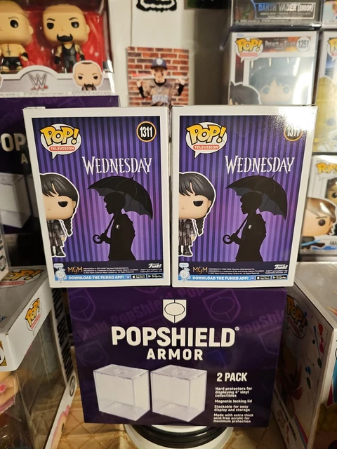Funko Pop! Netflix Wednesday Addams #1311 Metallic Funko Exclusive 3