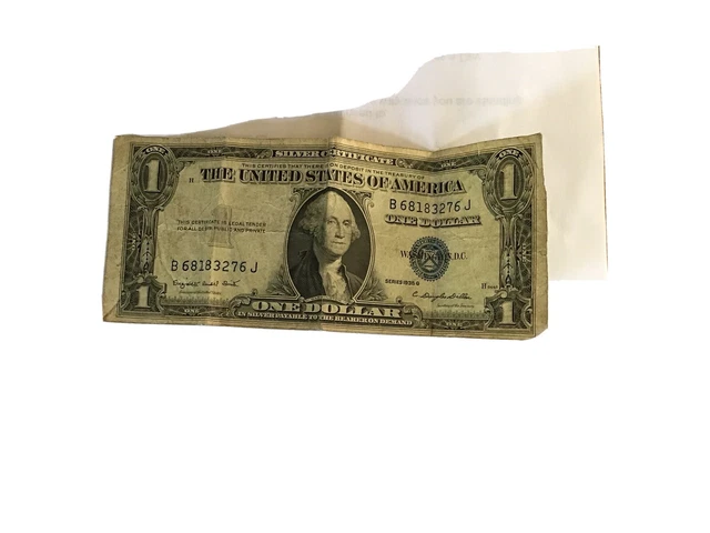 1 dollar sliver certificate 1935 G series