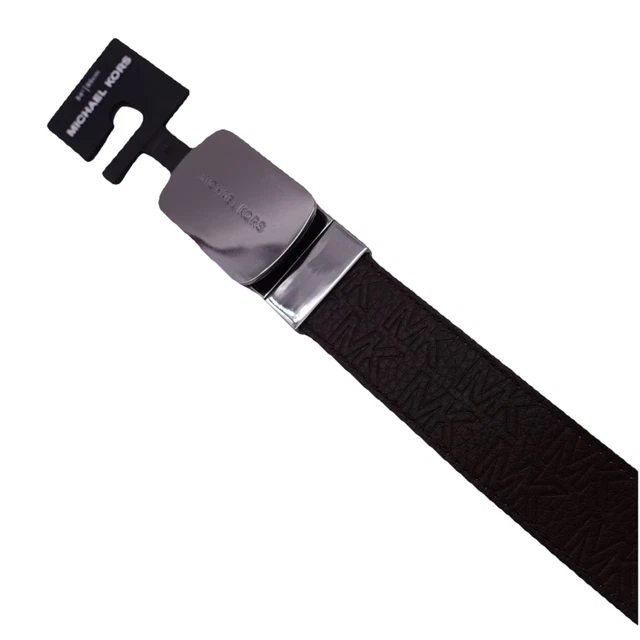 Boston Ceinture en cuir 3,8 cm, mixte adulte, noir uni, 32 Inch