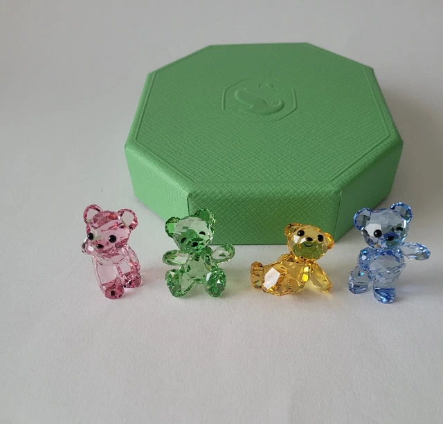 SWAROVSKI CRYSTAL, NEW 2023 Kris Bear 30th Anniversary Set,, Art No