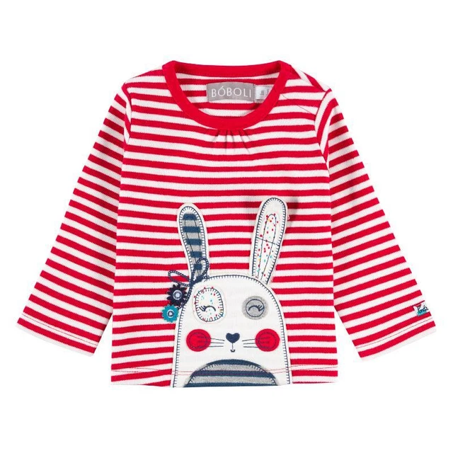 Bóboli Baby Mädchen Langarmshirt Hase Gr. 56 62 68 74 80