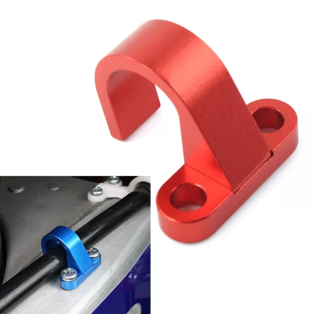 For Yamaha YZ125 YZ250 YZ250F YZ450F YZ85 03-22 Rear Brake Hose Clamp Guide Red