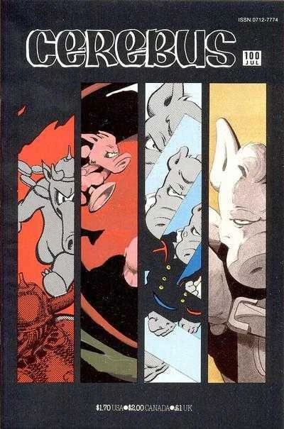 Cerebus #100 (1977) Vf Aardvark Vanaheim