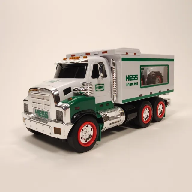 2008 Hess Toy Truck and Front Loader Tested Lights Sound No Box / Batteries
