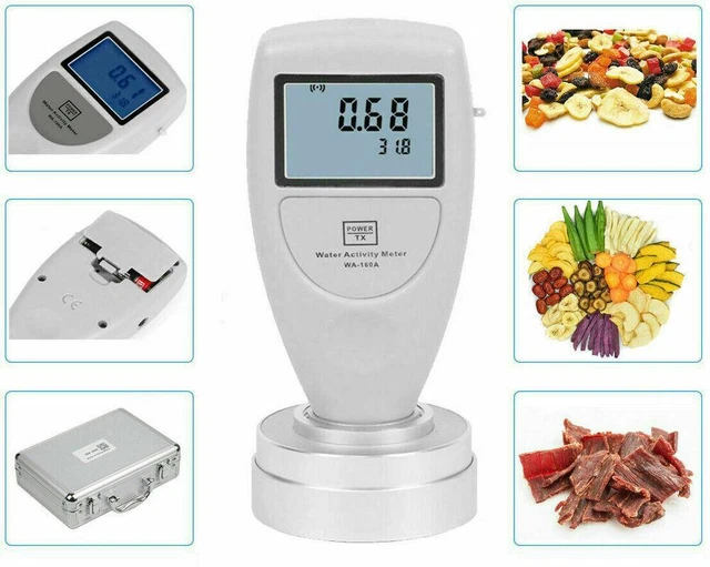 GRAIN WATER ACTIVITY Quality Monitor Food Water Activity Analyzer Meter ...