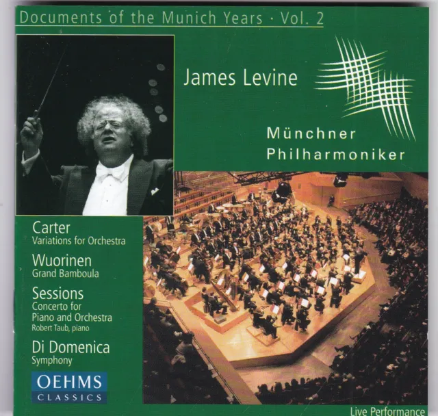 James Levine, Münchner Philharmoniker - Carter, Wuorinen, Sessions, Di Domenica