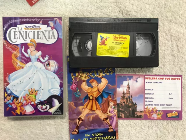 La Cenicienta Vhs Walt Disney