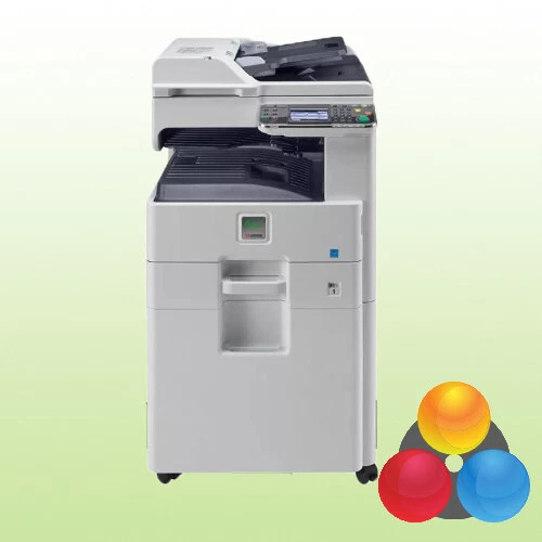 Kyocera FS-6530MFP Drucker Scanner Kopierer mit Unterschrank LAN Duplex A3